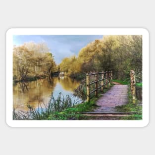 Walking Along The Kennet and Avon Sticker